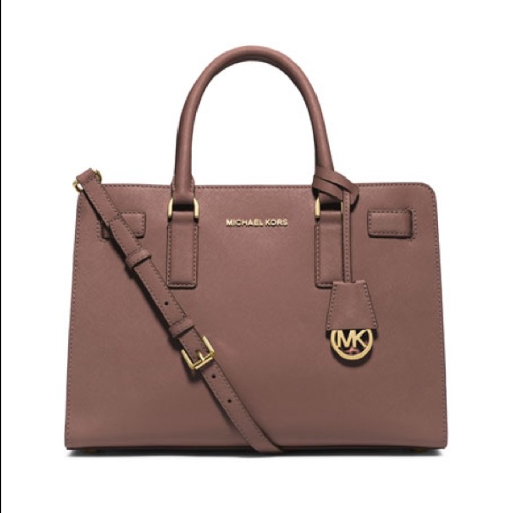 Michael Kors Dillon Saffiano Leather Satchel